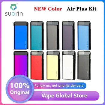 

New Suorin Air Plus Pod Vape Kit w/ 930mAh Built-in Battery & 1.0ohm/0.7ohm Cartridge Updated Suorin Air E-cig Kit VS DRAG Nano