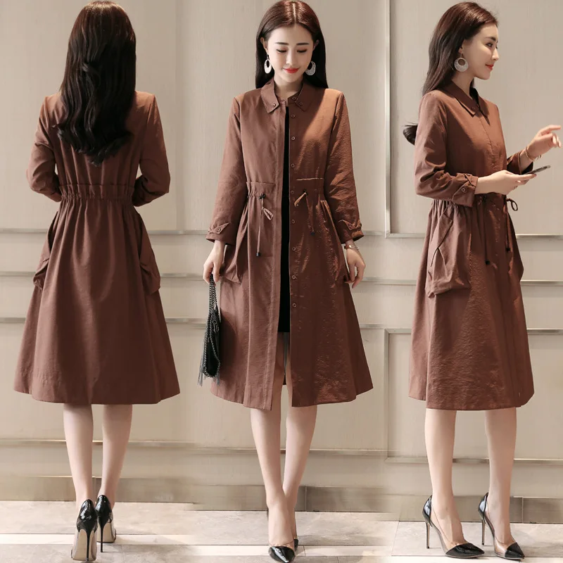 

Fashion Long Sleeve Mid-length 2018 Autumn Thin [Recent Strict Price Control, Low Price Complain]