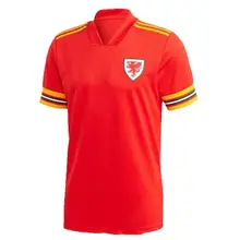 19 20 Wales футбольные майки JAMES Wales Home BALE рубашка RAMSEY мужская форма VOKES ALLEN B. DAVIES футбольная рубашка