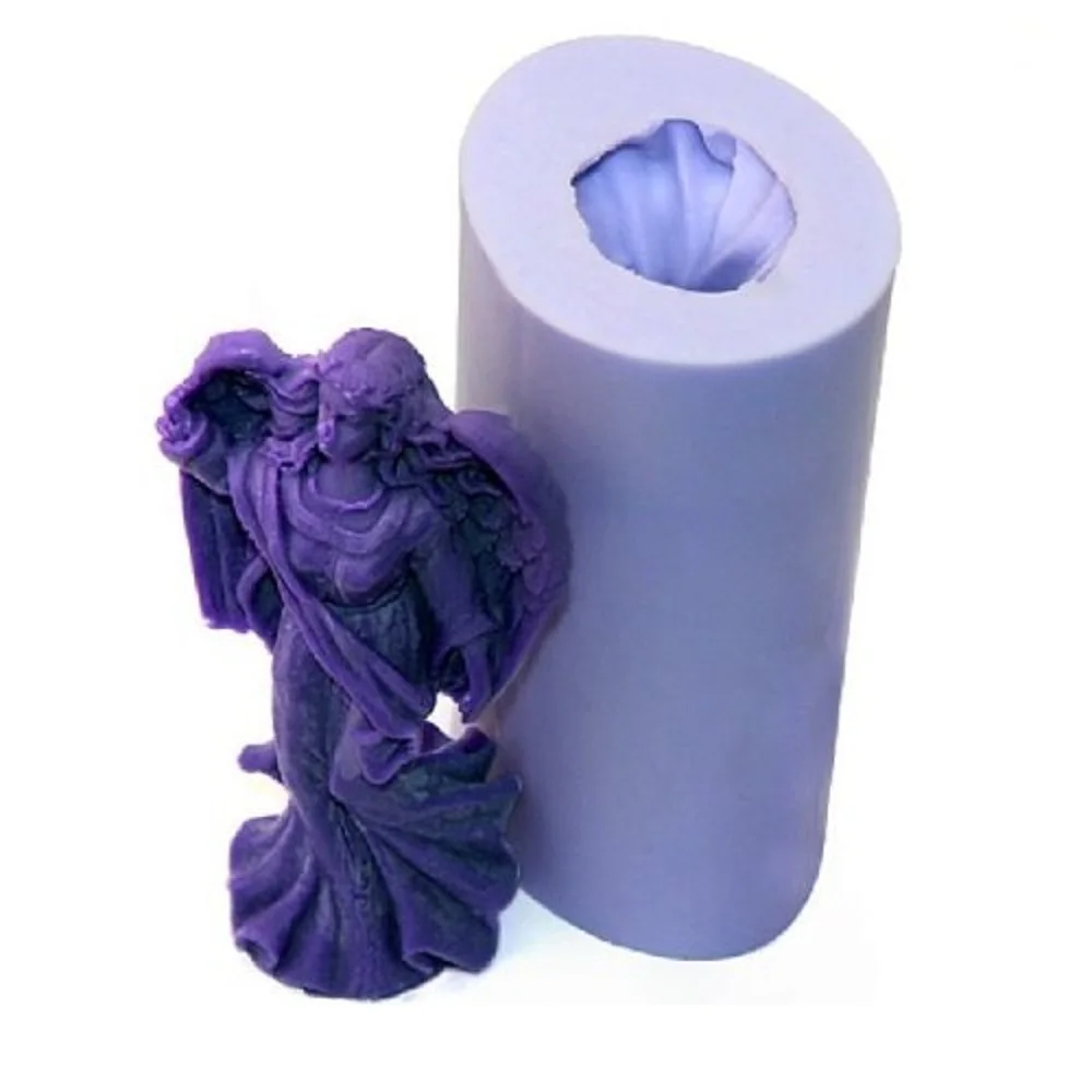 Silicone Molds Candles Angels Silicone Candle Making Mould 3d Girl