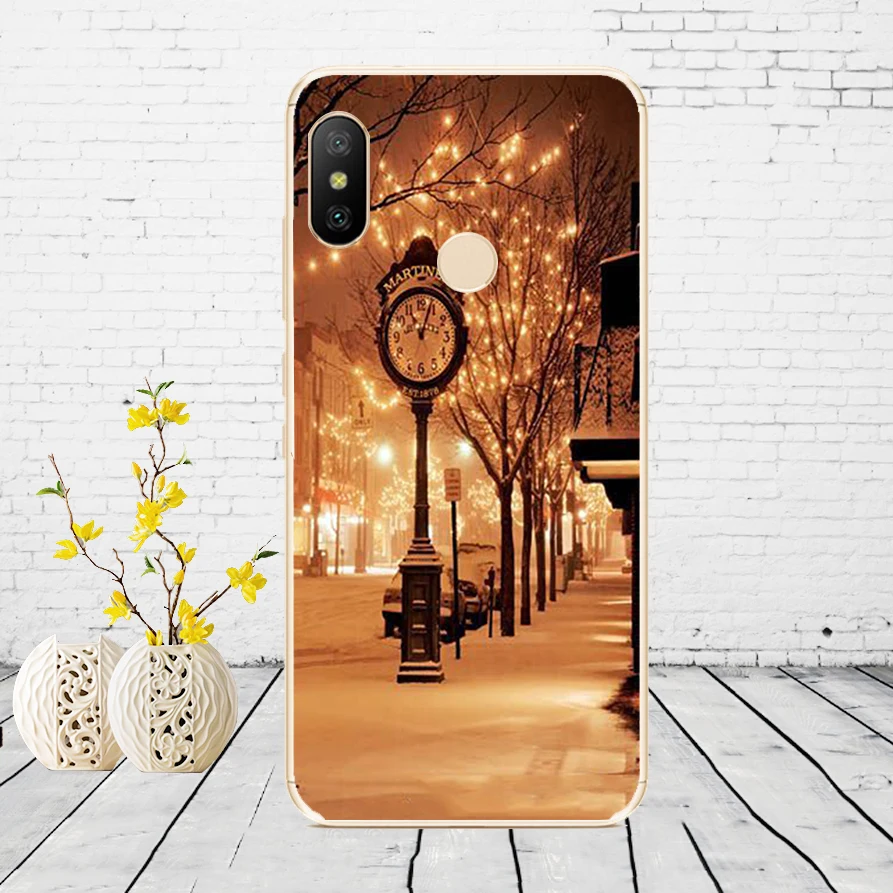 D47 Силиконовый чехол для Xiaomi mi A2 LITE, чехол с полной защитой, мягкая задняя крышка из ТПУ, чехол для телефона s для Xio mi A2 LITE, бампер - Цвет: D47