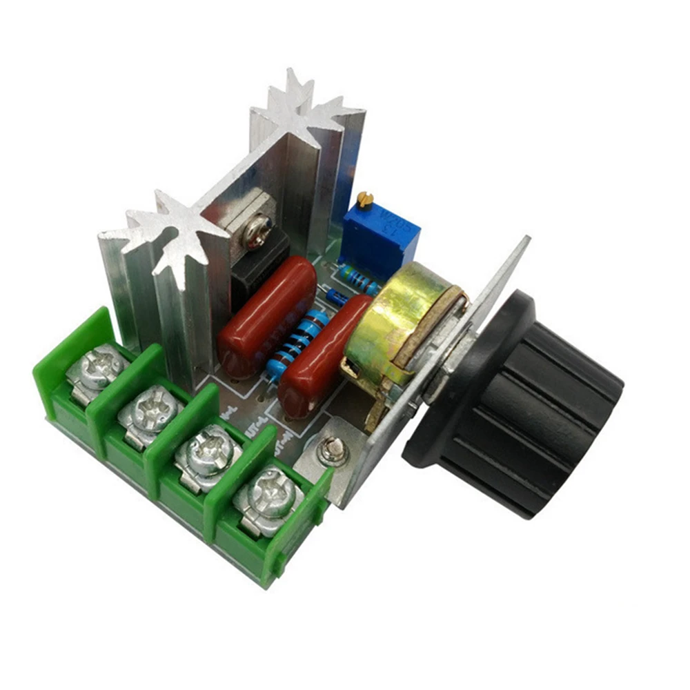 220V 2000W Speed Controller SCR Voltage Regulator Dimming Dimmers Thermostat