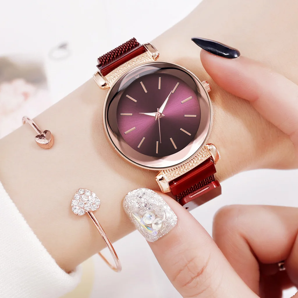 

Fashion New Style Ladies' Watch Milan with Delicacy Cool Simple Blueray Surface Trend Alloy Fashion Watch