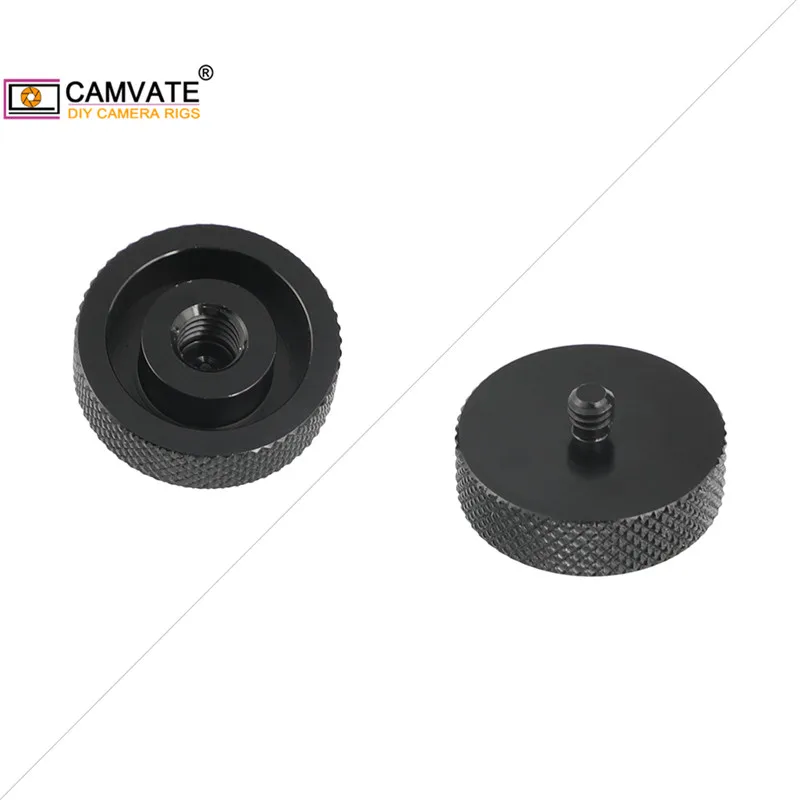 1Piece Standard Screw Connector Adapter With 1/4"-20 Male To 3/8"-16 Female For