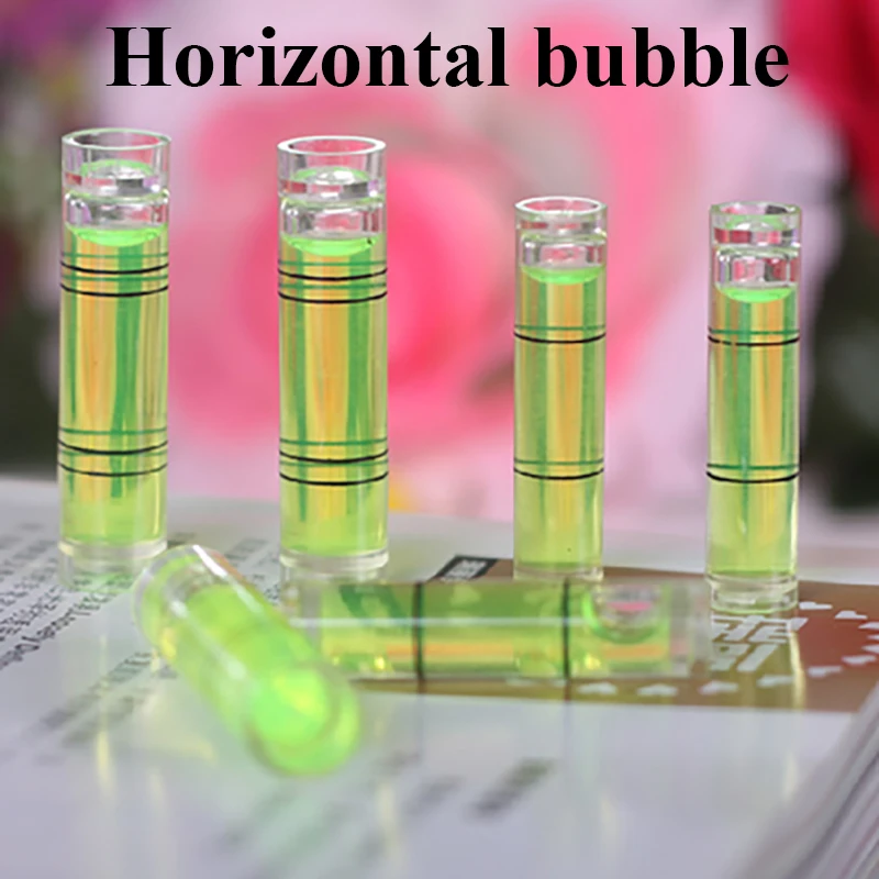 

4pcs Mini Circular Bubble Spirit Level High Precision Green Round Bullseye Bubble Level Horizontal Precision Measuring Kit