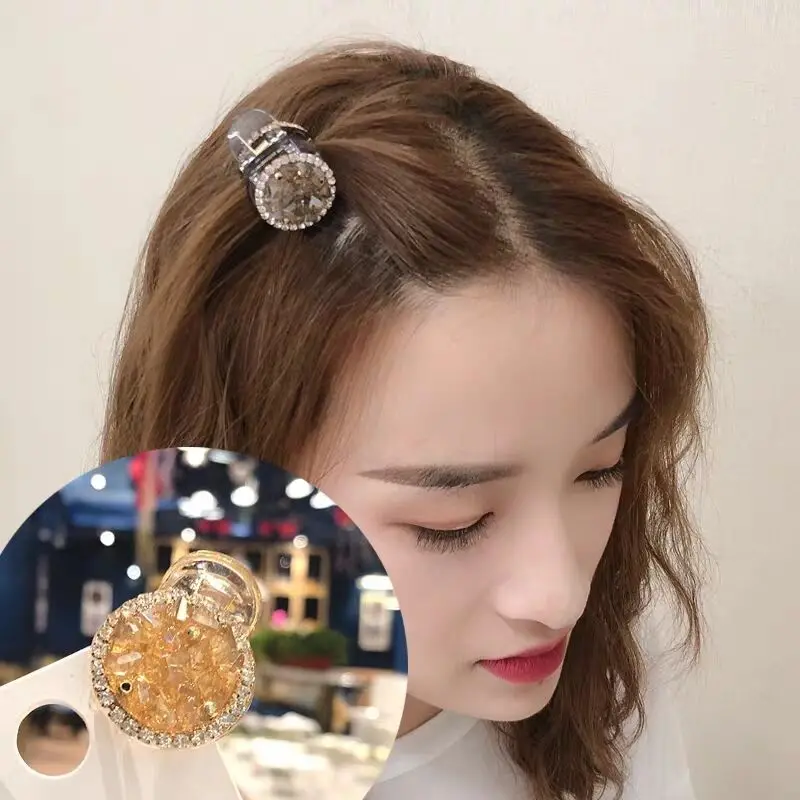 1 PCS Woman Crystal Hair Claw Girls Hairpins Chic Hair Crab Women Hair Accessories Girls Hairgrip Femme Barrettes Headwear