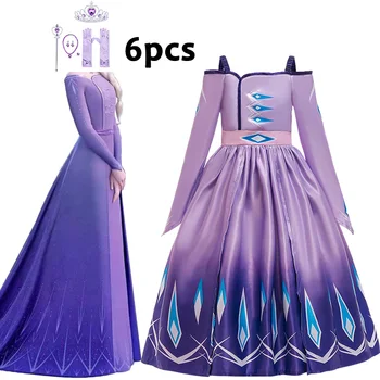

Girls Dress Princess Cosplay Dresses for Girls Baby Clothing Halloween Christmas Party Dresses Children Costume