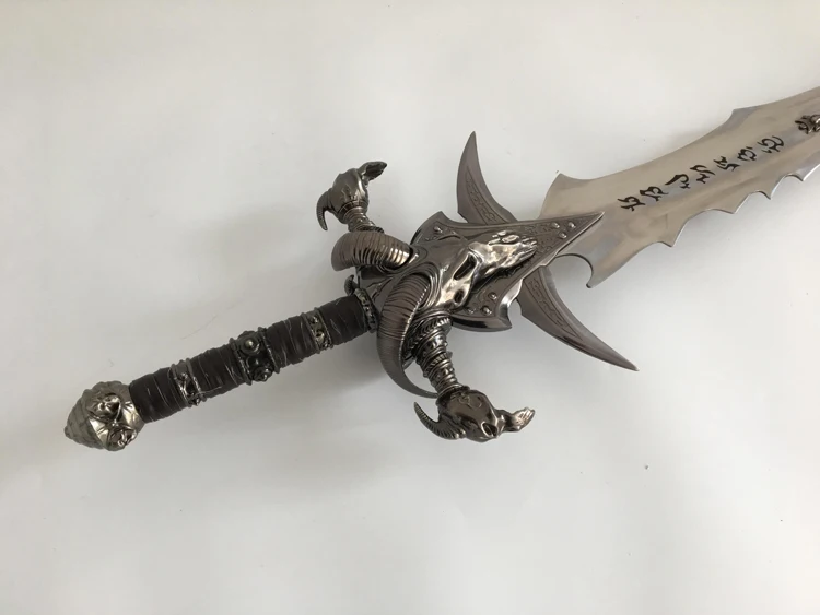 Cos WOW Arthas Menethil sword Frostmourne сплав литье крутое Ремесло быть подарком игрушки для взрослых 108 см/120 см 2,5 кг/5 кг домашний декор