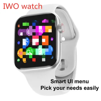 

Smartwatch Series 5 IWO 12 PRO Smart Watch 1:1 44MM Watch 5 IP68 waterproof ECG Heart Rate Monitor Support Music Control Clocks