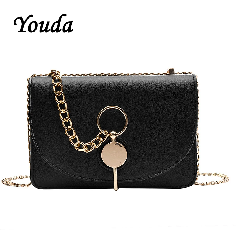 

Youda Summer Fashion Simple Original Handbag Sweet Solid Color Shoulder Bag Retro Classic Literary Portable Crossbody Tote