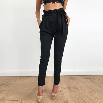 

NEW 2020 Summer Hot Women's Chiffon Harem Pants Fashion Career Loose Casual Long Trousers