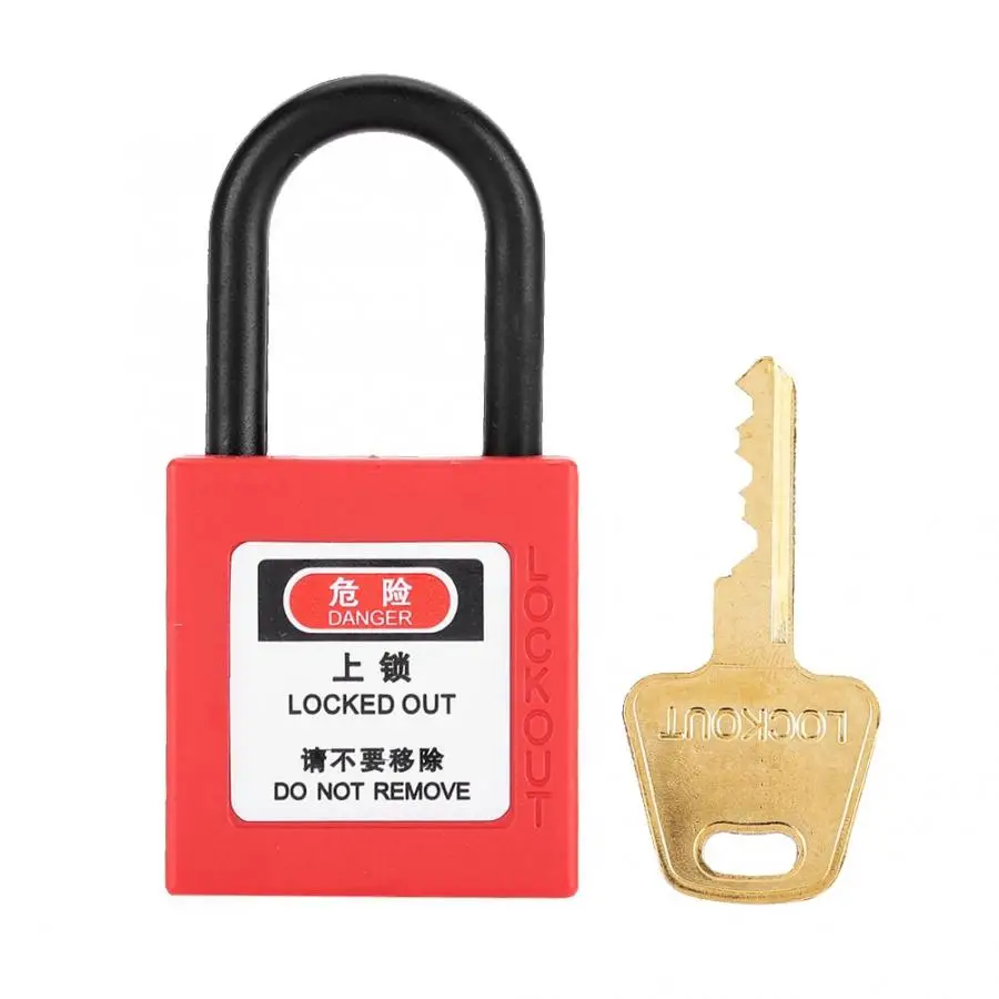

Industrial Compact Engineering Energy Insulated Lockout Padlock PA Nylon Safety Lock smart lock