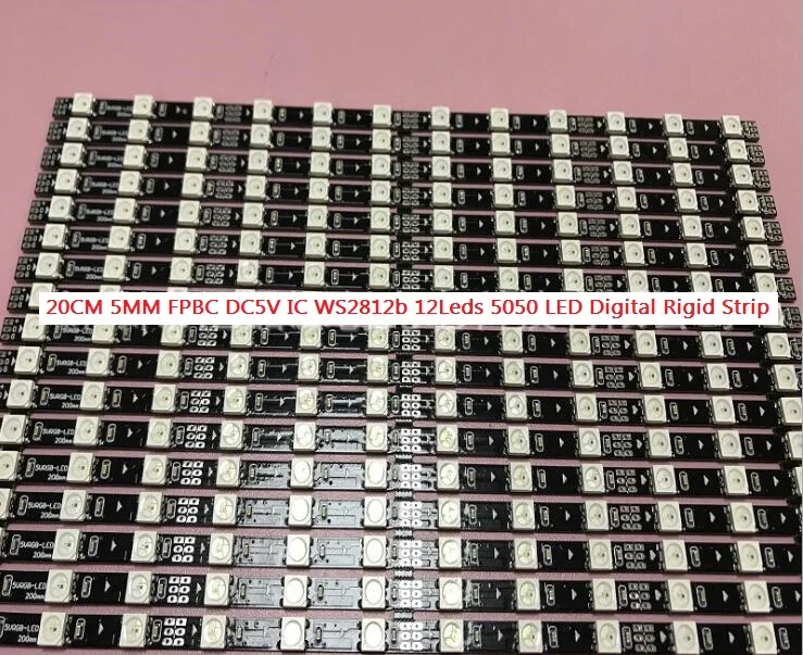 5mm 5050 20CM 12灯幻彩硬灯条-2