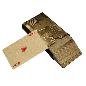 

Playing Cards Poker Cards Plastic Waterproof Card Set Professional Bridge Game Classic Magic Trick Tool Game Tool