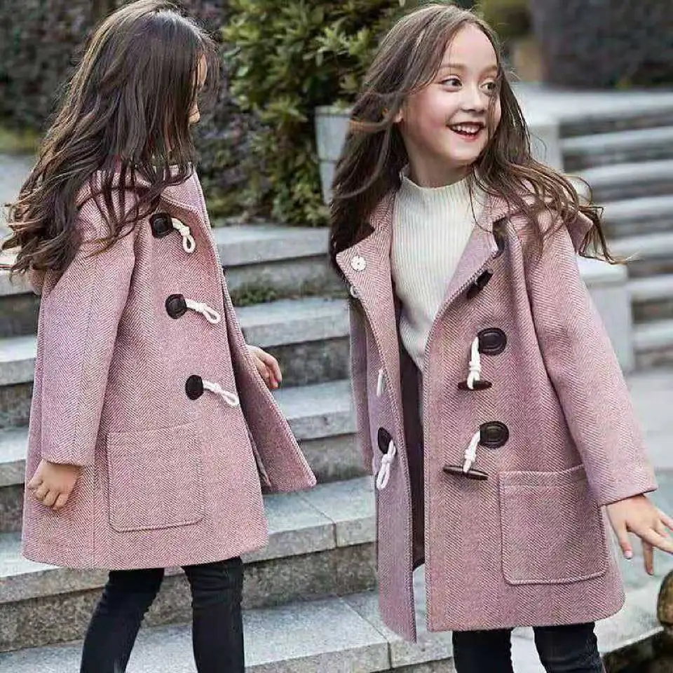 Детские зимние куртки для детей, повседневное пальто с капюшоном для девочек 4, 5, 6, 7, 8, 9, 10, 11, 13 лет, одежда для девочек, верхняя одежда, детская плотная верхняя одежда