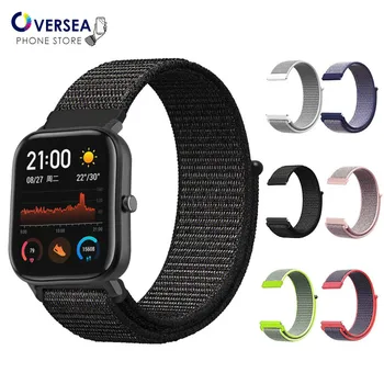 

Nylon Band For amazfit GTS 20MM Smart Watch Replacement Wrist Strap For amazfit GTS Sports Loop Strap