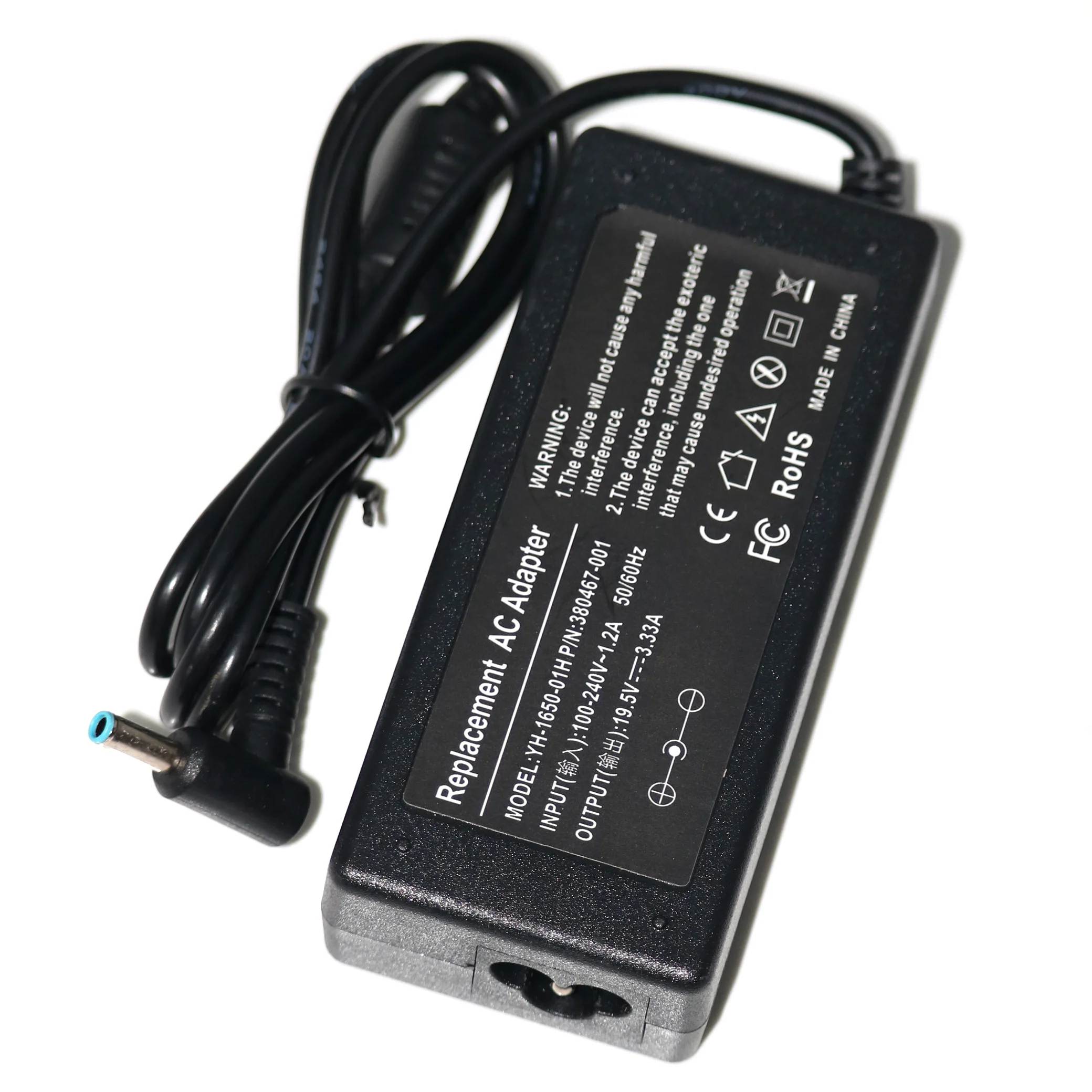 19.5V 3.33A 65W AC Power Adapter Charger Power Supply for HP 710412-001 PA-1650-32HH 753559-001 19.5V 3.34A