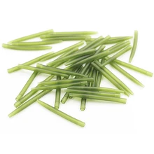 30 шт./лот 53 мм резиновые противозапутывающие рукава соединяются с рыболовным крюком Карп грубая для карпа рыболовные аксессуары