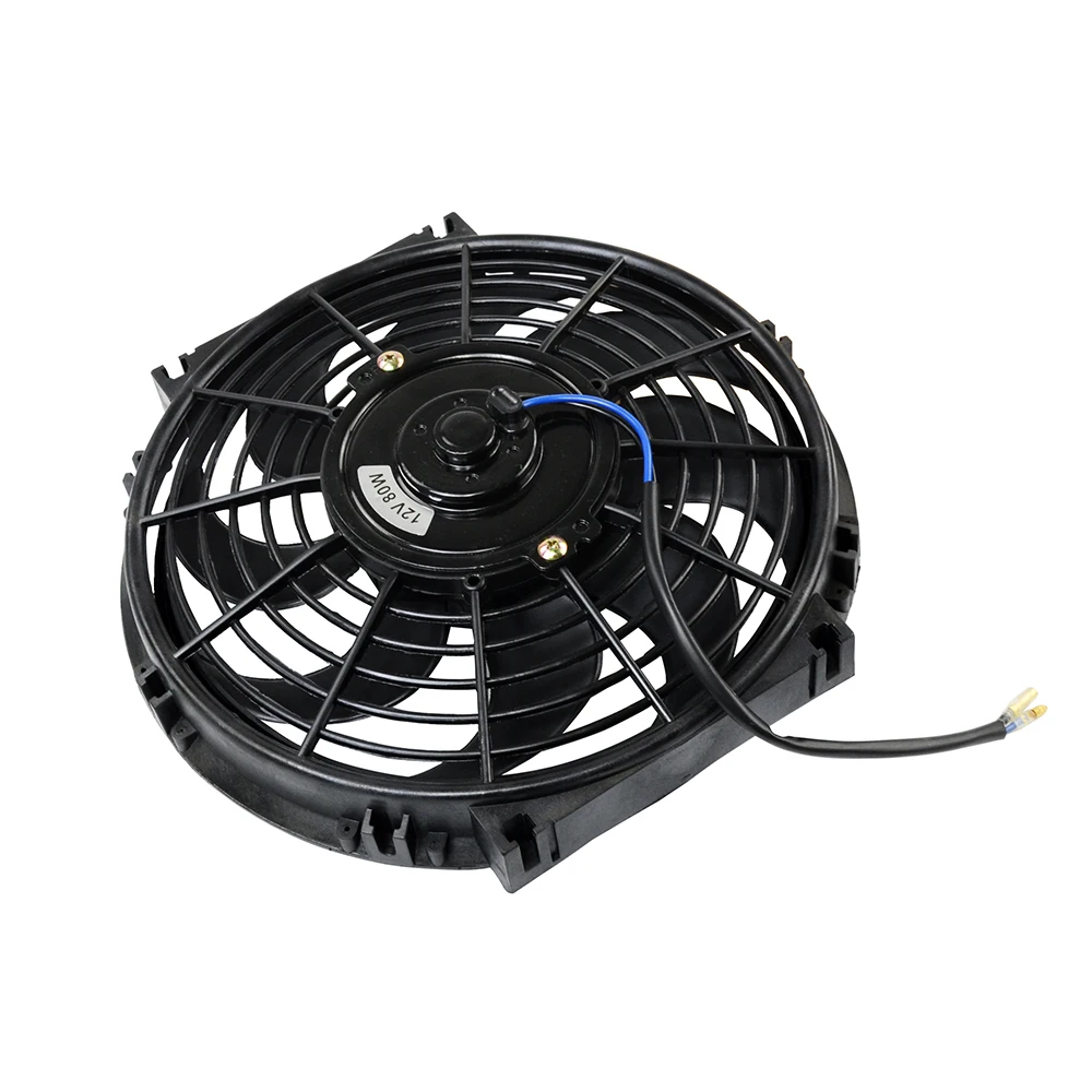 Cape udslæt hurtig 10 Inch Universal 12v 80w Slim Reversible Electric Radiator Auto Fan Push  Pull With Mounting Kit Type S 10" Wx-fan10 - Fans & Kits - AliExpress