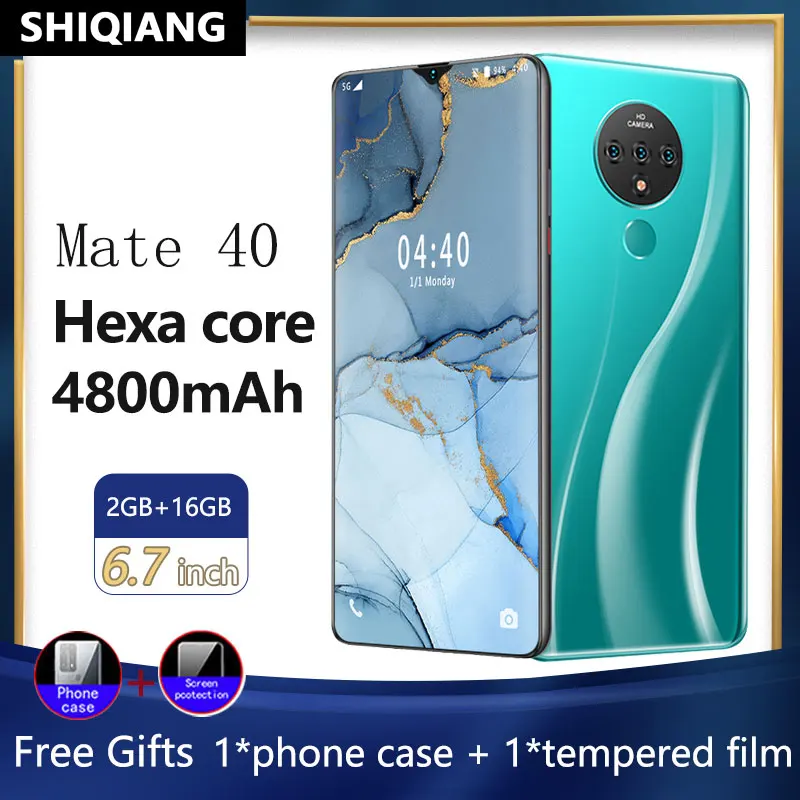 Global Version SOYES Mate40 Android 10 Smartphones