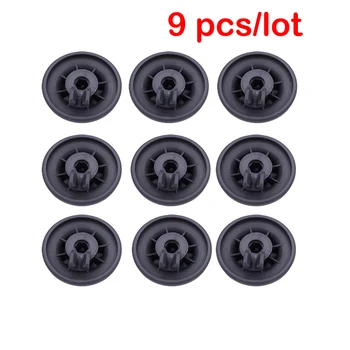 

9Pcs Dishwasher Roller Lower Rack Basket Wheel For Bosch For Neff For Siemens 165314 Replacement parts