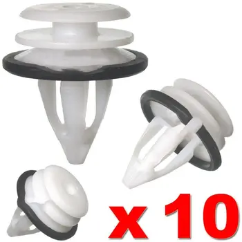 

10PCS For Land Rover Freelander 2 Door Clips Card Trim Panel Interior Hot