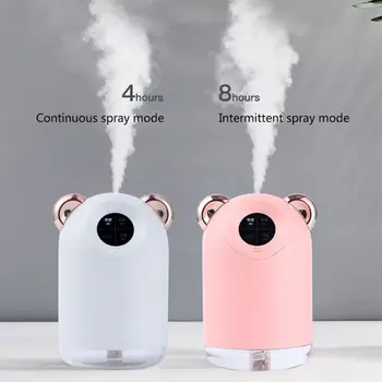 

New Cartoon LED Night Lamp Aroma Essential Diffuser Air Humidifier Purifier 220ml