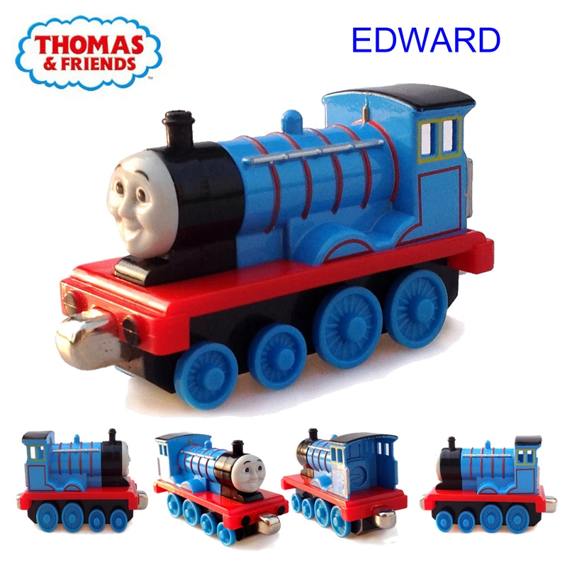 Figura de acción de Thomas y Friends para niños, locomotora magnética de  mayor edad, Blue Edward N ° 2, tren y N ° 2, accesorios, carro, juguetes,  regalo de cumpleaños, 1:43|Juguete fundido