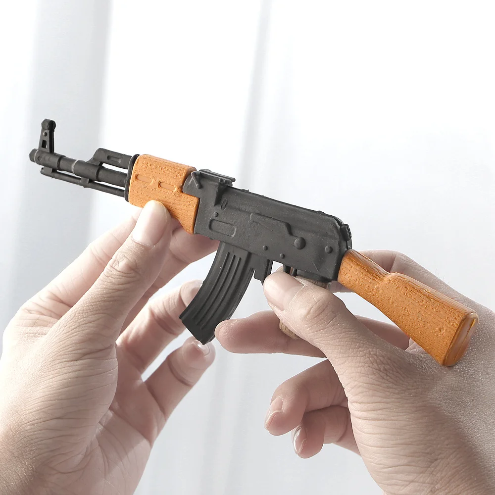 1 шт. ластик для ружья AK47 мальчиков Необычные персонализированные школьные