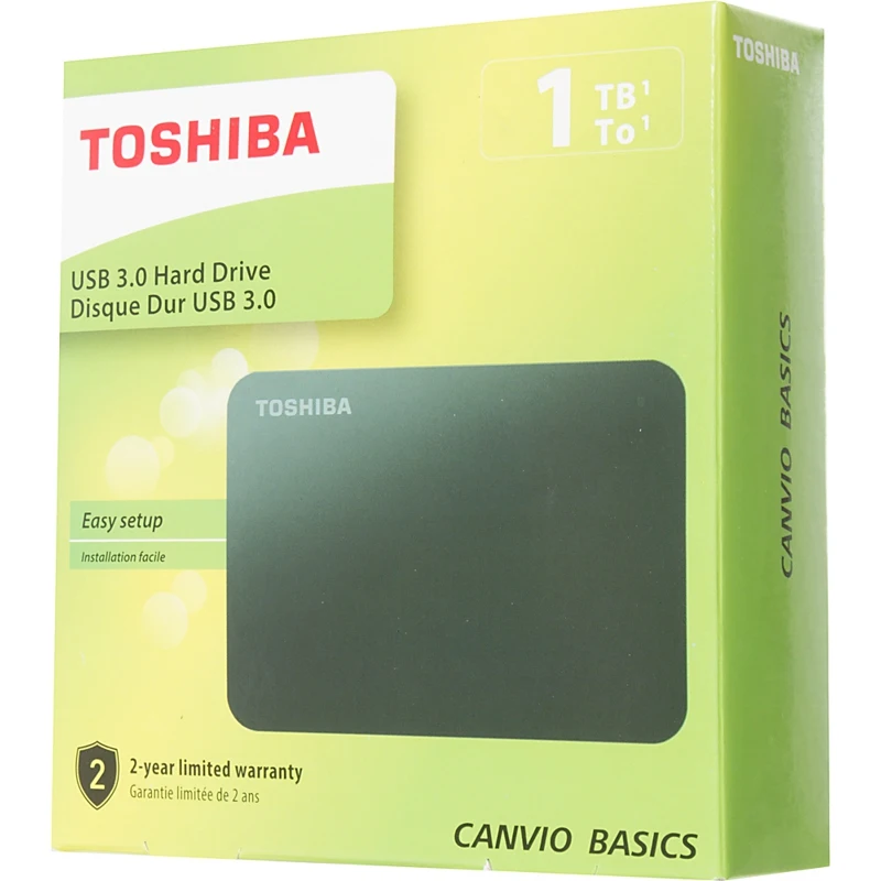 Жесткий диск Toshiba USB 3.0 1Tb HDTB410EK3AA Canvio Basics 2.5&quot черный|Внешние жесткие диски| |