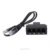RJ11 6P4C Female To 4 Ethernet RJ45 8P8C Male F/M Адаптер Конвертер Кабель Телефон M12 21 Dropship
