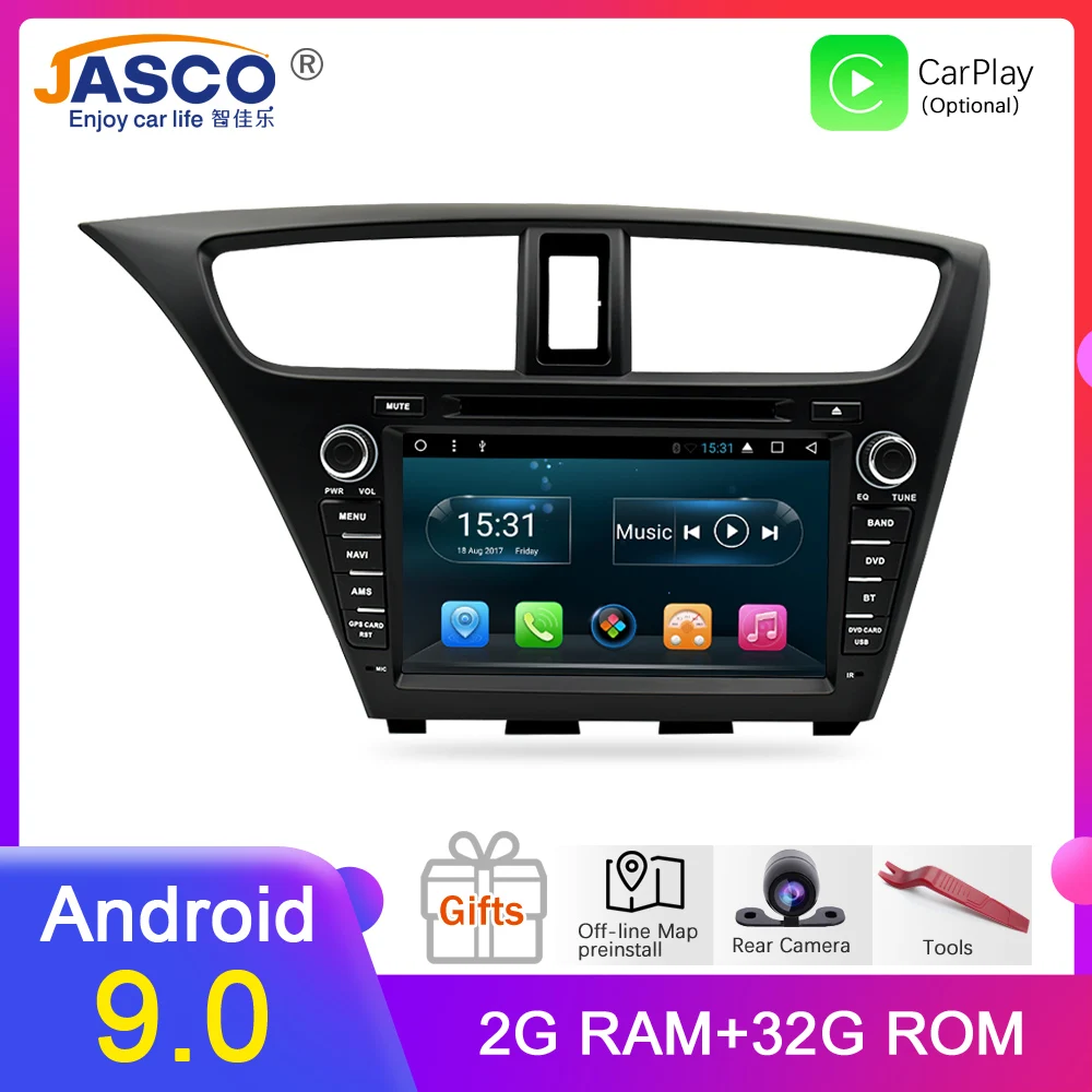 Cheap Android 9.0 Car Stereo DVD For Honda Civic Hatchback 2013+Auto Radio RDS GPS Glonass Navigation Audio Video Multimedia Bluetooth 0 Cheap Android 9.0 Car Stereo DVD For Honda Civic Hatchback 2013+Auto Radio RDS GPS Glonass Navigation Audio Video Multimedia Bluetooth 0