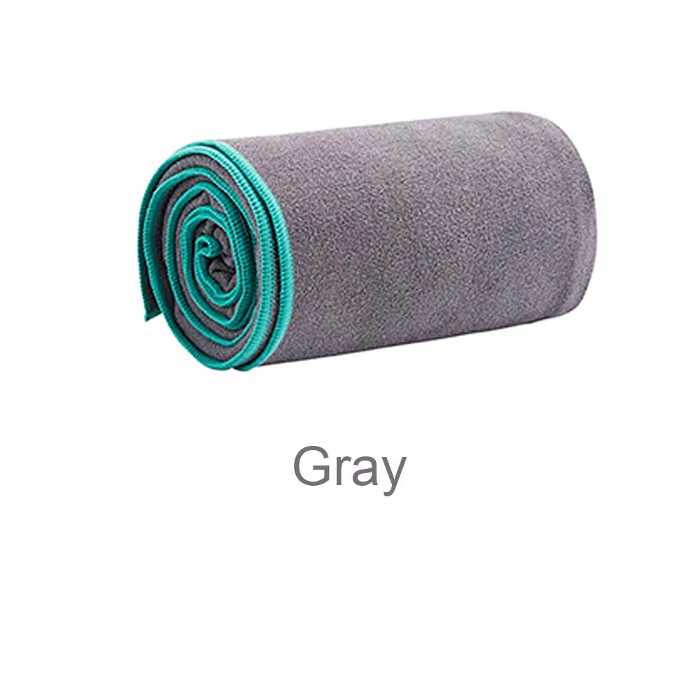 Solid Color Yoga Blankets Non Slip Super Soft Yoga Mat Fitness Hand Cover Towel 18361cm Microfiber Sweat Absorbent Pilates Accessories (12)