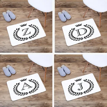 

The Door Home Door Stepping Pad Shower Room Non-slip Pad Letter Toilet Land Pad Bedroom A Living Room Carpet