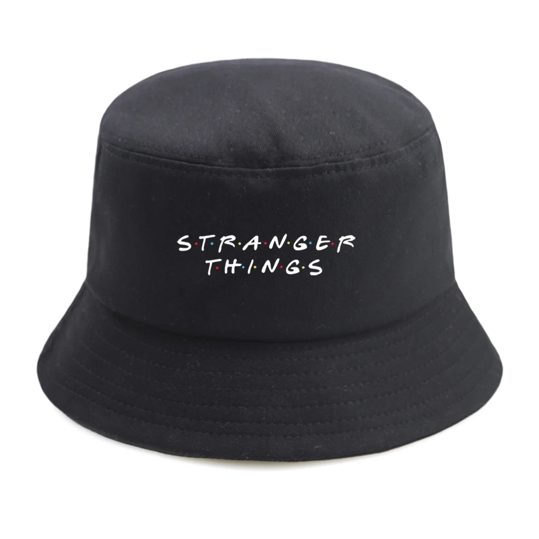 Stranger Things Mens Foldable Bucket Hat Outdoor Fisherman Hats Female