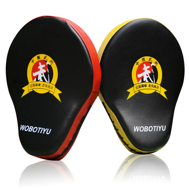 

Sanda Arc Target Children Adult Training Equipment Boxer Handle Taekwondo Foot Target Punch Target Baffle a Pair
