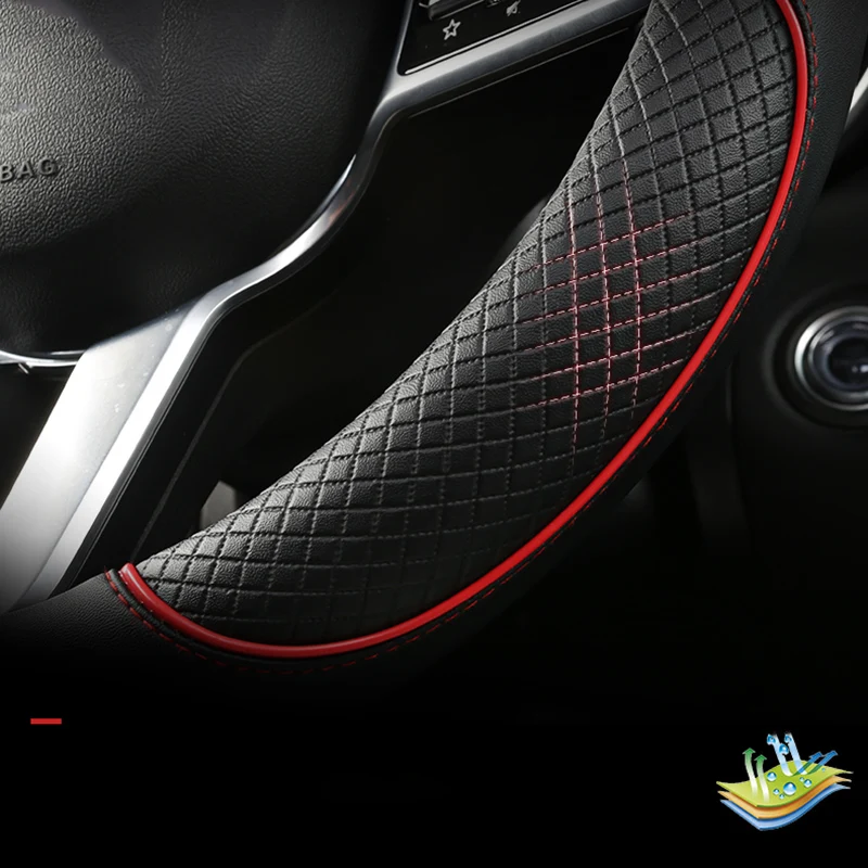 Car Steering Wheel Cover Citroen C3 II III 2009-C3 AIRCROSS-Berlingo 3 C4 Picasso 2 D Type Steering Wheel steering wheel cover