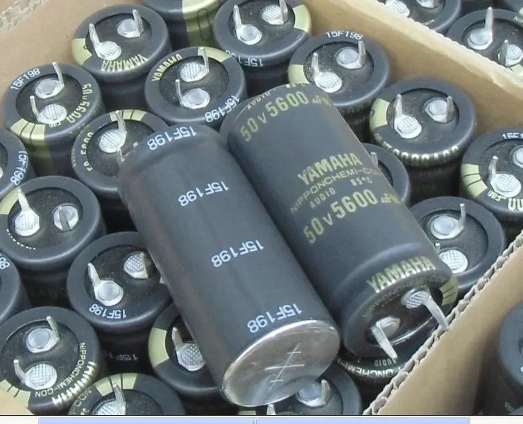 NIPPON AUDIO YAMAHA 5600 мкФ/50V 22x50mm chemicon электролитический конденсатор 50V5600UF CHEMI-CON 50V мкФ 2 шт.