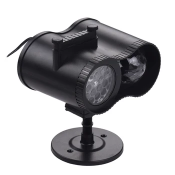 

LED Projector Light Water Wave Multiple Patterns Interchangeable Slides IP44 Waterproof with Remote Control for Christmas