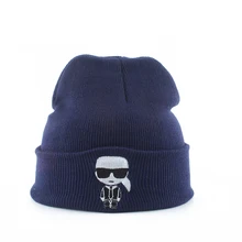 Модные повседневные шапочки в стиле хип-хоп для мужчин и женщин, осенне-зимняя шапка унисекс с вышивкой, теплая вязаная шапка Gorros