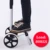 ALWAYSME 1PCS Shopping Cart Wheels For Shopping Cart and Trolley Dolly,200mm