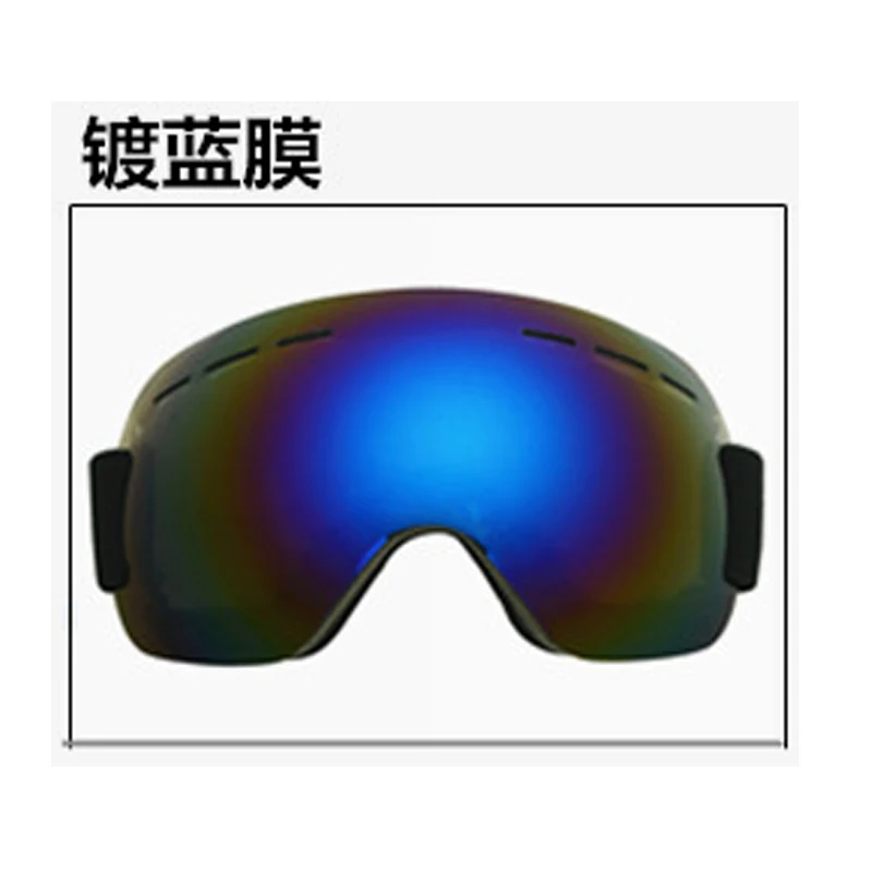 Мото rcycle очки okulary dirt bike Gafas лыжные очки UV400 двухслойные анти-противотуманные защитные moto cross очки с держателем линз de moto - Цвет: 2