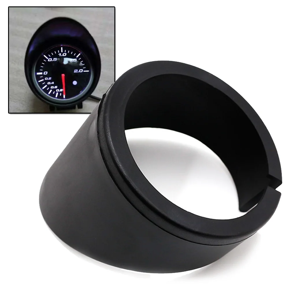 

Universal 60mm/2.36" Gauge Visor Cover Surround Protector Sun Light Shield Hood ABS Car Gauge Visor Cover Car Accessories