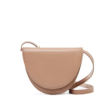 

LW0157 New Arrive 2020 Women Split Leather Shoulder Bags Girls Brief Flap Women's Casual Messenger Bags Crossbody Bags