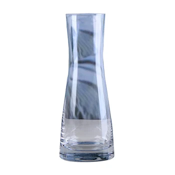 

Transparant High Waist Glass Vase Home Decoration Art Vases Green Plants Holder Ornament Wedding Decor Accessories Figurine