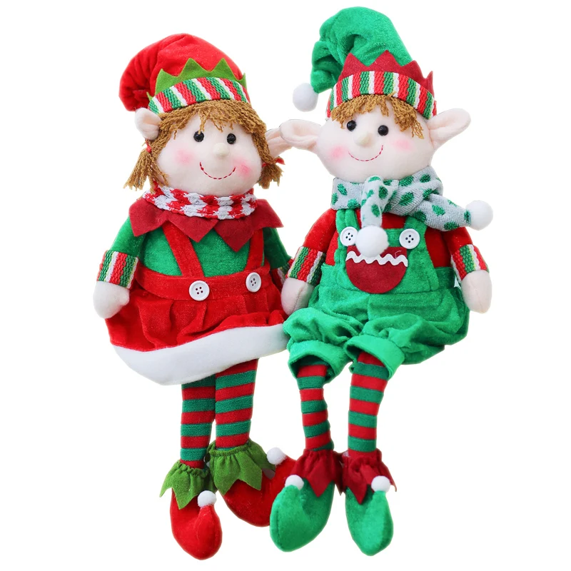 

Plush Elf Elves Dolls Toy Merry Christmas Elf Doll Toys New Year Gifts Christmas Tree Ornaments Xmas Decor Plush Wall Stuff