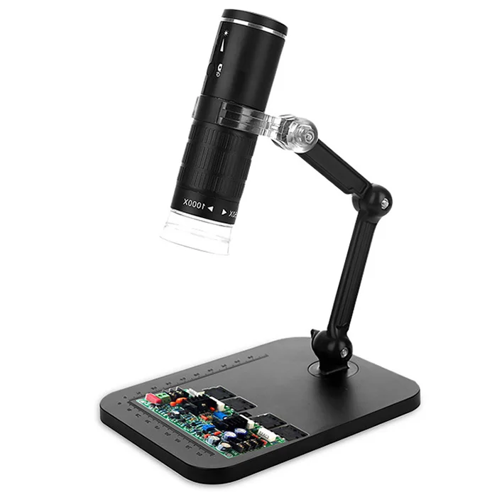 

2.0MP 1000 Times Digital Microscopes Magnification HD WiFi Microscope Built-In 800mAh Battery Support Camera Recording Function