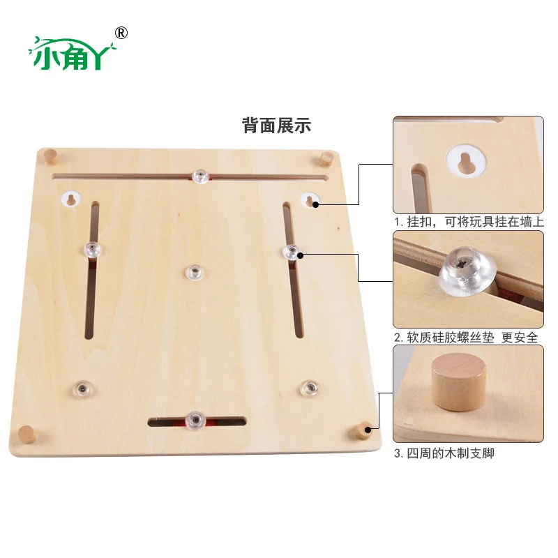 

Wooden Multi-functional with Numbers Clock Calendar Season Weather Alarm Clock Cognitive Learning Early Education CHILDREN'S Toy