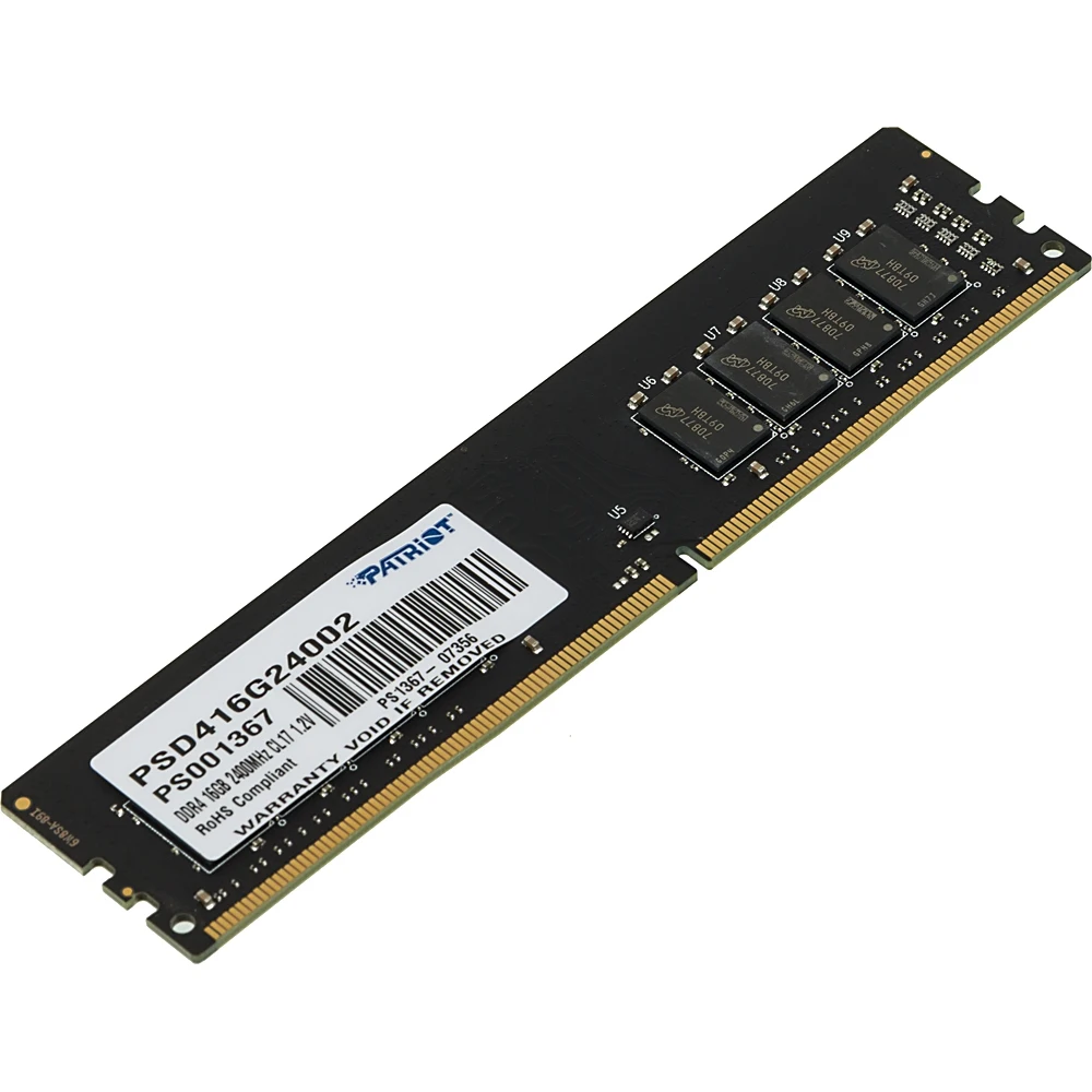 Модуль памяти PATRIOT Signature PSD416G24002 DDR4- 16Гб