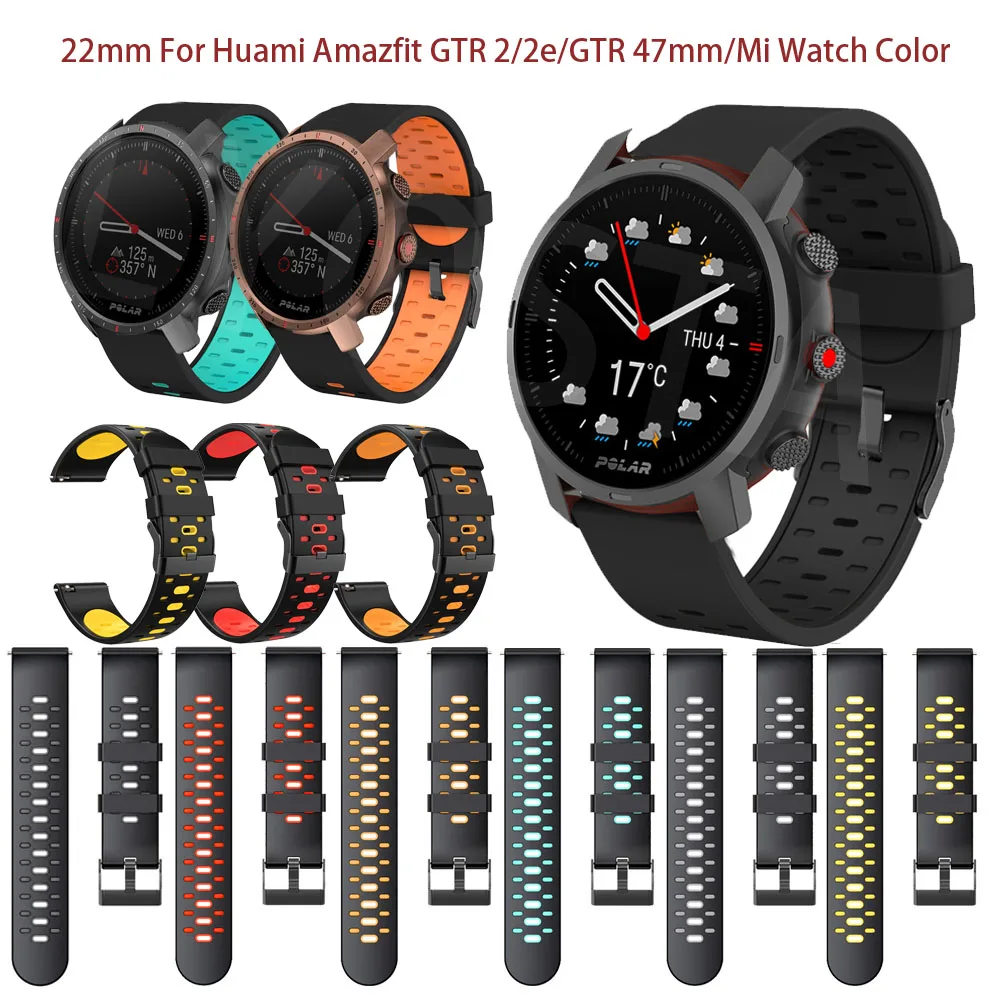 Smart Watch Da 22Mm Per Cinturino In Silicone Polar Grit X/Pro Per Polar Vantage M/Vantage M2 Accessorio Per Cinturino Facile Da Installare